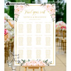 Blush roses seating chart template,Blush roses seating chart template, (136) Blush roses seating chart template,Blush roses seating chart template, (136)